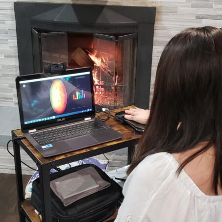 Aura Photography Portrait with basic reading